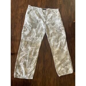 Vintage SPCollection mens 38 camo cargo pants